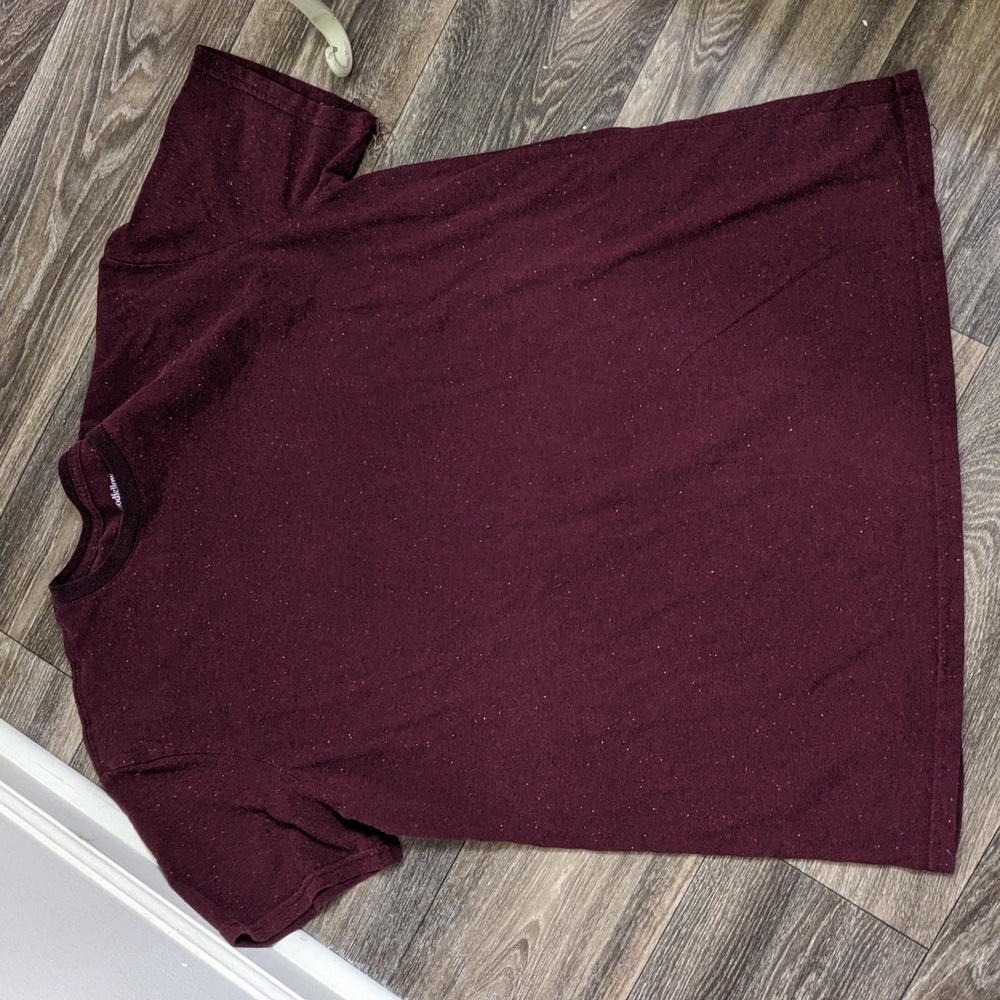 Goodfellow &Co Dark Red Short Sleeve Men's Shirt